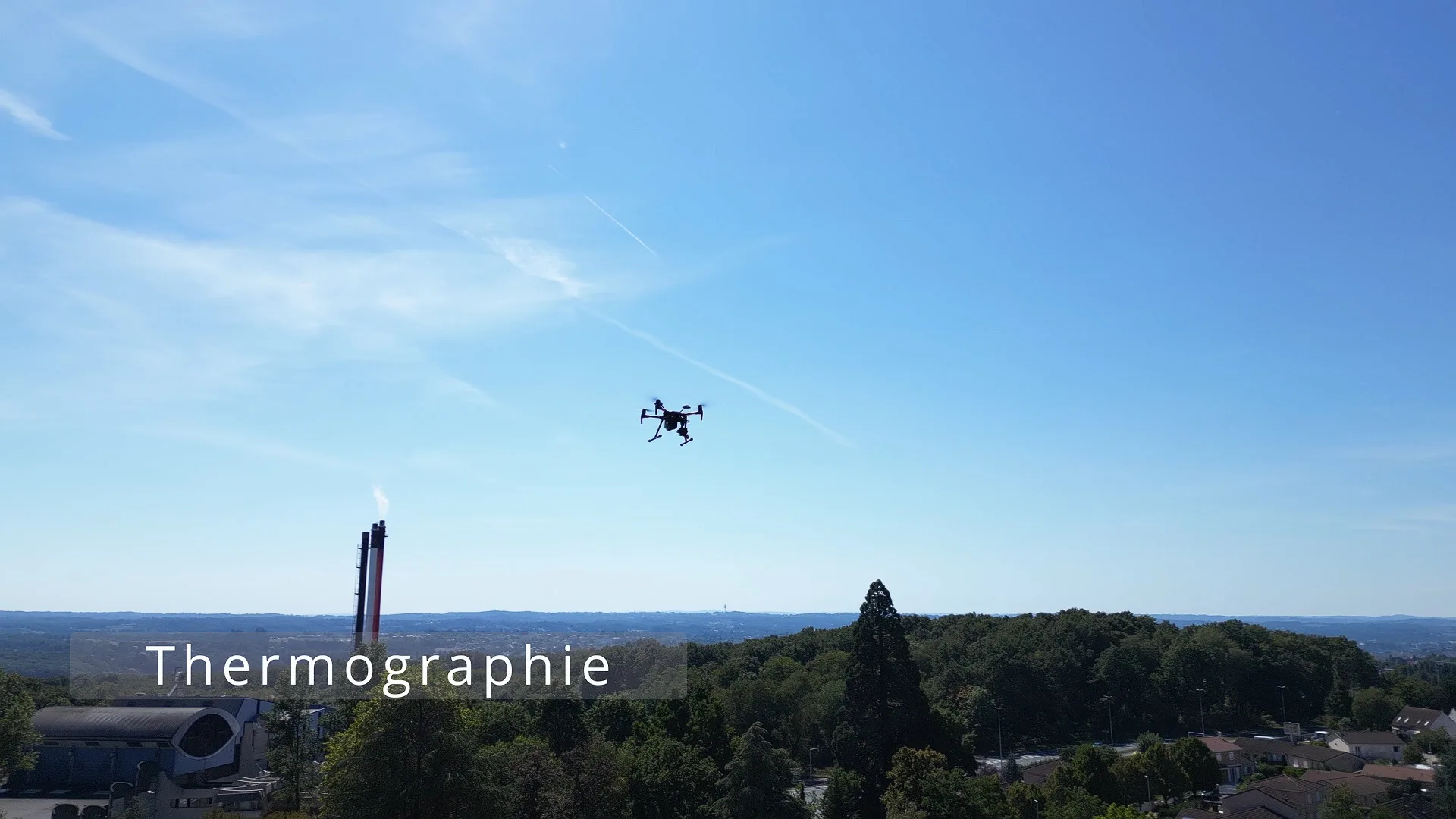 Thermographie photovoltaïque par drone