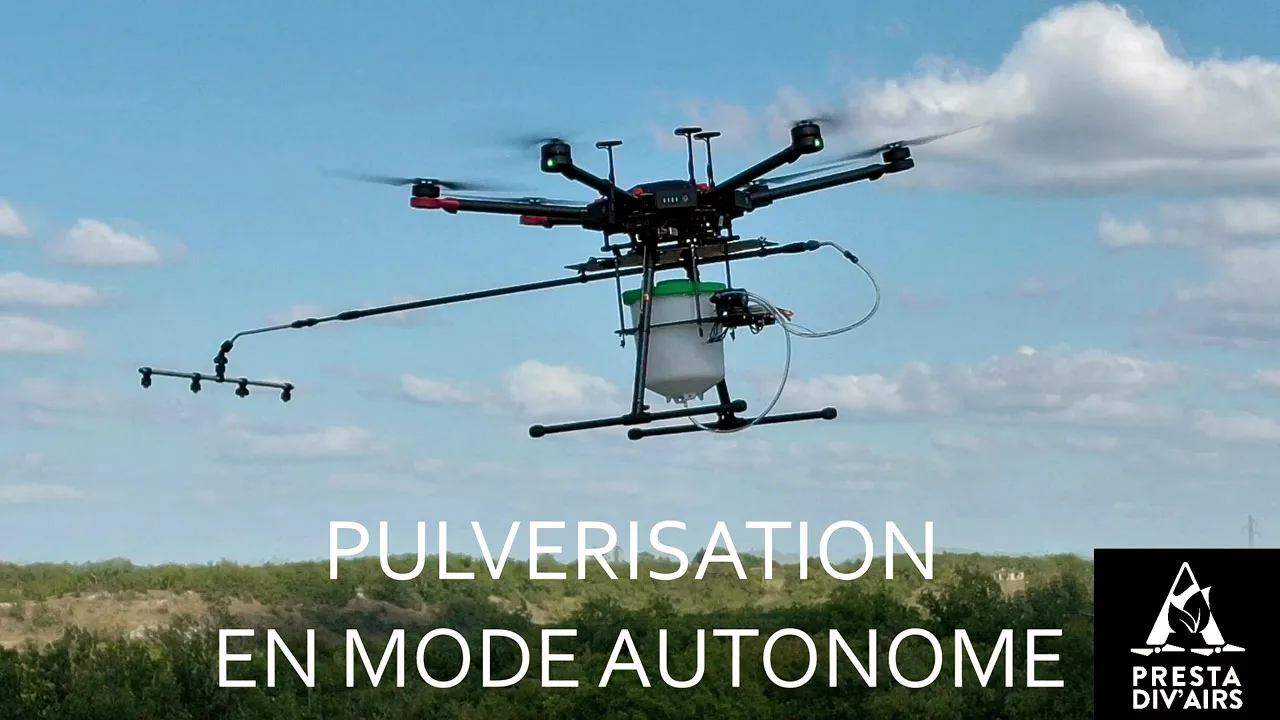 Agriculture et désinsectisation par drone en Limousin