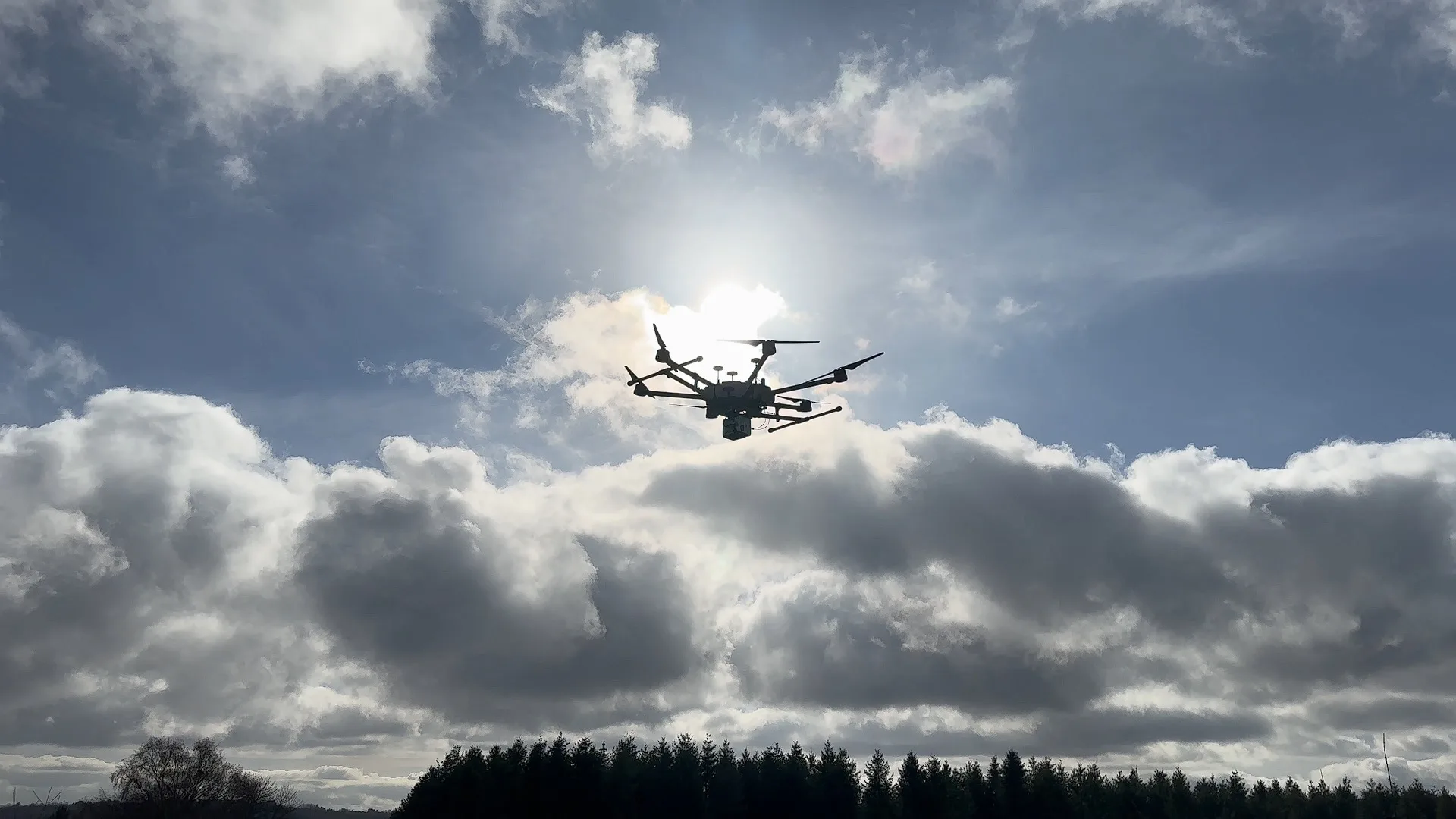 Topographie LIDAR par drone en Haute-Vienne